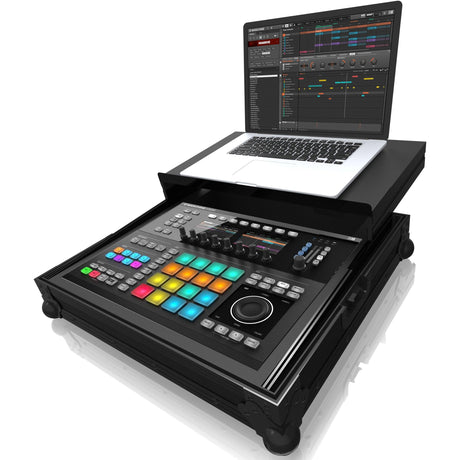 ZOMO FLIGHTCASE MASCHINE STUDIO PLUS NSE CASE NERO CON SUPPORTO LAPTOP - TechSoundSystem.com