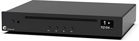 Pro-ject CD-BOX-S2 BLACK Lettore di CD Hi-Fi, CD-R, CD-RW e SACD Ibridi - TechSoundSystem.com