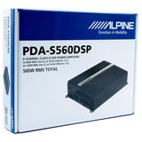 Alpine PDA-S560DSP amplificatore DSP a 6 canali classe D da 560W RMS