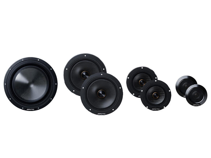 Alpine F#1 Status Speaker Set sistema completo componenti STATUS