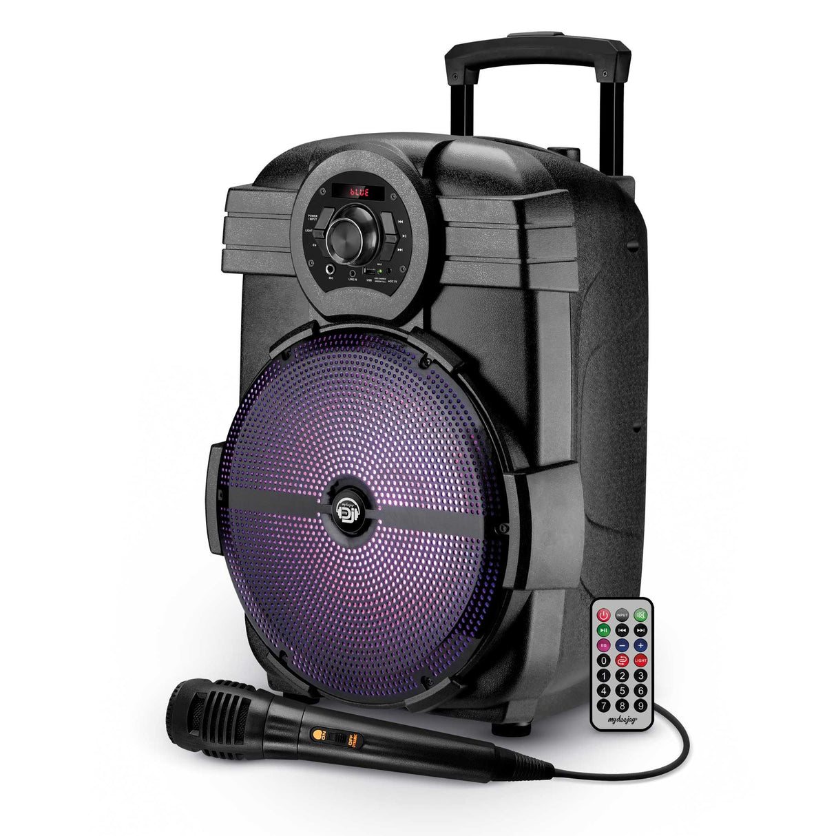 MYDJ SONIC 12 Diffusore amplificato Smart con radiomicrofono - TechSoundSystem.com
