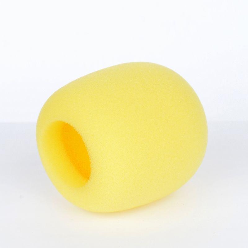 ALCTRON C9012 FILTRO ANTI VENTO SPUGNA UNIVERSALE PER MICROFONO COLORE GIALLO - TechSoundSystem.com