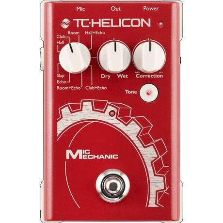 TC HELICON MIC MECHANIC EFFETTO RIVERBERO DELAY E CORREZIONE INTONAZIONE PER VOCE - TechSoundSystem.com