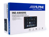 Alpine INE-AW409S Autoradio multimediale Android universale HI-RES, Alpine OS da 9 pollici (4+64G)