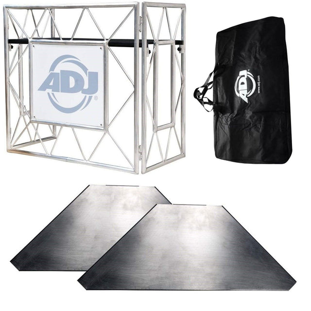 AMERICAN DJ PRO EVENT TABLE II TAVOLO PIEGHEVOLE PER DJ ED EVENTI + RIPIANI PRO SHELF + BORSA ADJ - TechSoundSystem.com