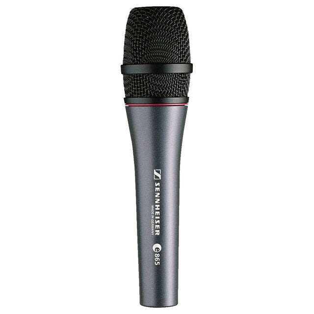 SENNHEISER E865 MICROFONO A CONDENSATORE SUPERCARDIOIDE PER VOCE - TechSoundSystem.com