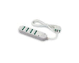 FANTON 41020 CIABATTA MULTIPRESA 4 BIPASSO 3G1 4P17/11 4 USCITE 2P+T CAVO 1,5MT COLORE BIANCO - TechSoundSystem.com