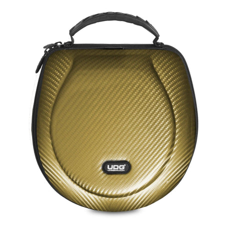 UDG U8202GD CREATOR HEADPHONE CASE LARGE GOLD PU CUSTODIA RIGIDA CUFFIE ORO - TechSoundSystem.com