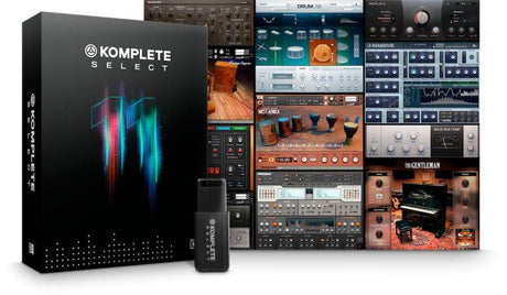NATIVE INSTRUMENTS KOMPLETE 11 SELECT SUITE DI STRUMENTI ED EFFETTI PER PRODUZIONI MUSICALI - TechSoundSystem.com