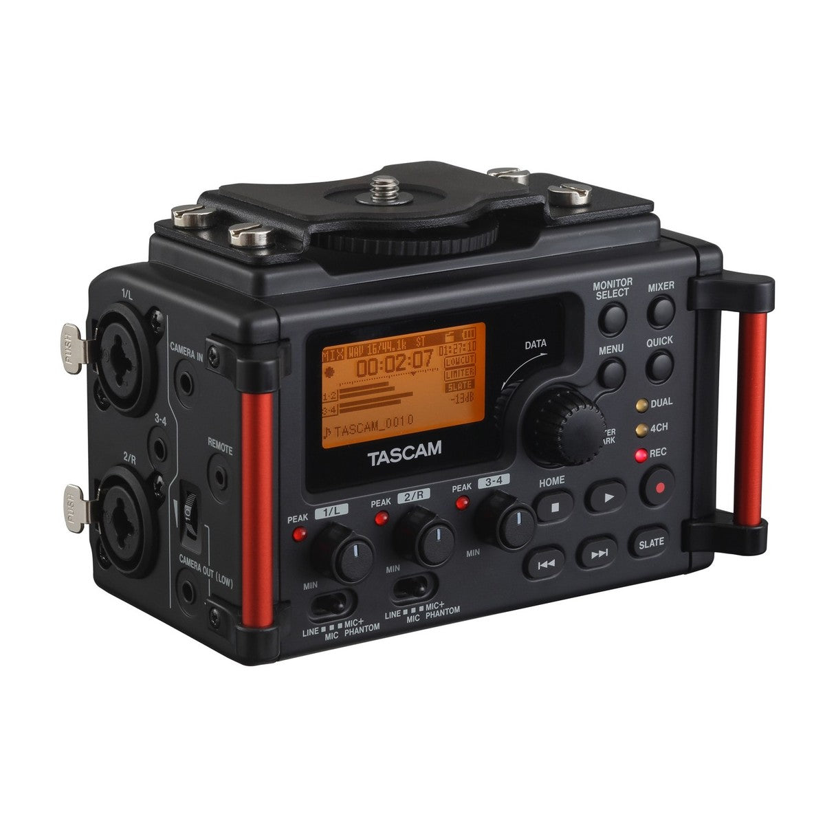 TASCAM DR60D MKII REGISTRATORE PCM LINEARE / MIXER PER DSLR