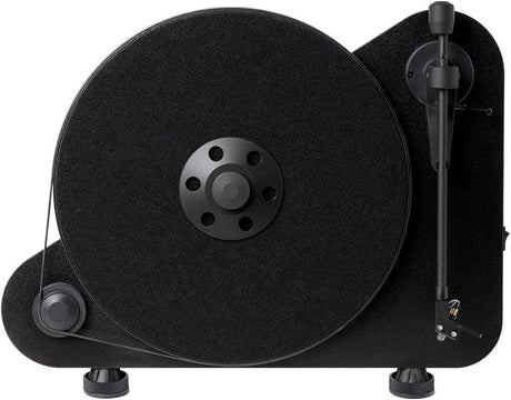 Pro-ject VTE L NERO Giradischi verticale testina Ortofon OM 5E - TechSoundSystem.com