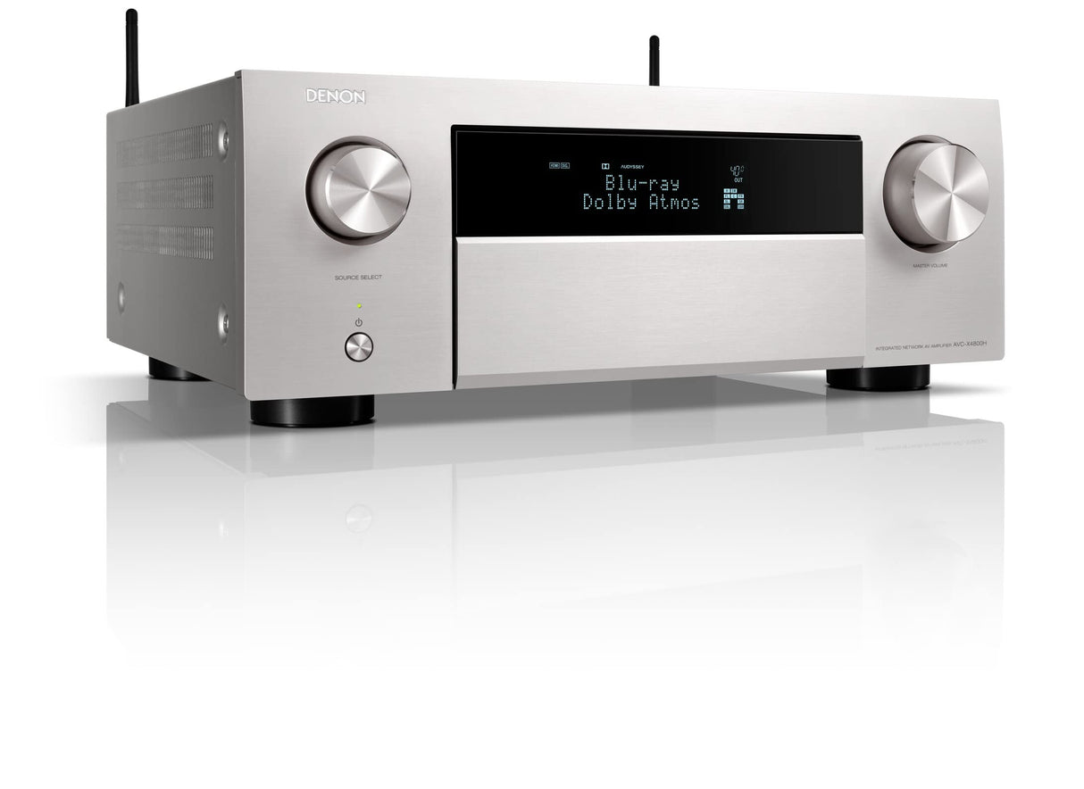 Denon AVC-X4800H amplificatore AV da 9.4 canali di amplificazione e capacità di elaborazione a 11.4 canali in preamplificazione