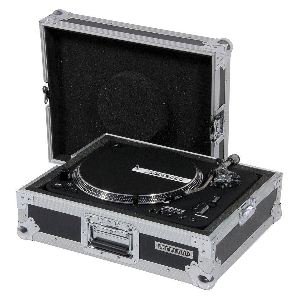 RELOOP TURNTABLE CASE BLACK FLIGHTCASE PER GIRADISCHI - TechSoundSystem.com