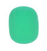ALCTRON C9013 FILTRO ANTI VENTO SPUGNA UNIVERSALE PER MICROFONO COLORE VERDE - TechSoundSystem.com