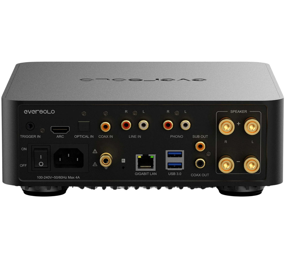 Eversolo PLAY Streaming Amplifier All-in-One - Sistema Hi-Fi Completo con DAC, Amplificatore e Streamer