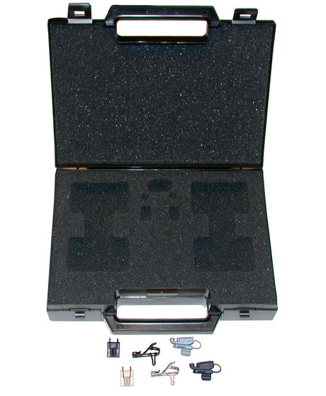 SENNHEISER MZ 100 SET DI ACCESSORI CLIP DI FISSAGGIO E CUSTODIA PER MICROFONI MKE - TechSoundSystem.com