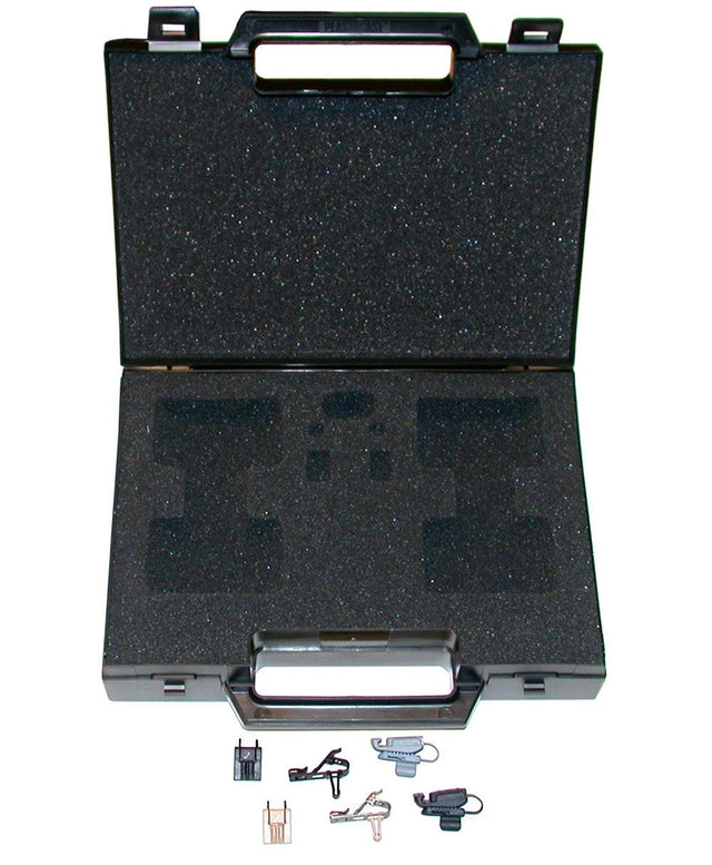 SENNHEISER MZ 100 SET DI ACCESSORI CLIP DI FISSAGGIO E CUSTODIA PER MICROFONI MKE - TechSoundSystem.com