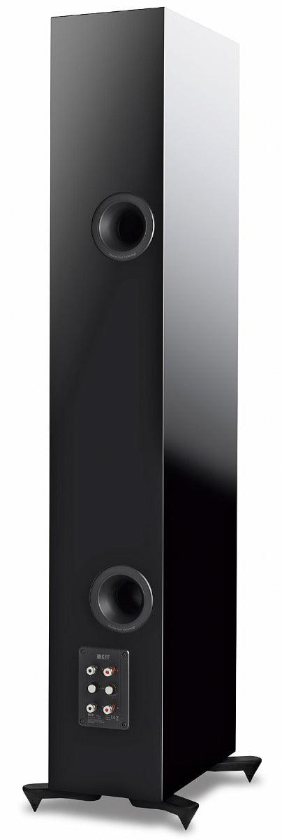 KEF R11 BLACK coppia diffusori da pavimento 3 Vie Uni-Q Tweeter 25mm + Mid 125mm. Woofer 4 X 165mm - TechSoundSystem.com