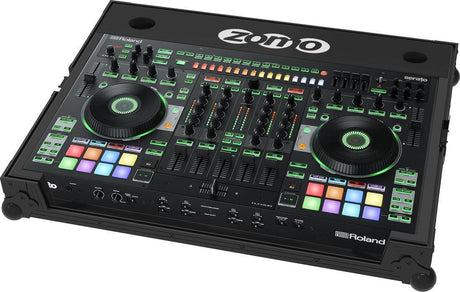 ZOMO DJ808 NSE FLIGHT CASE PROFESSIONALE PER ROLAND DJ808 COLORE NERO - TechSoundSystem.com