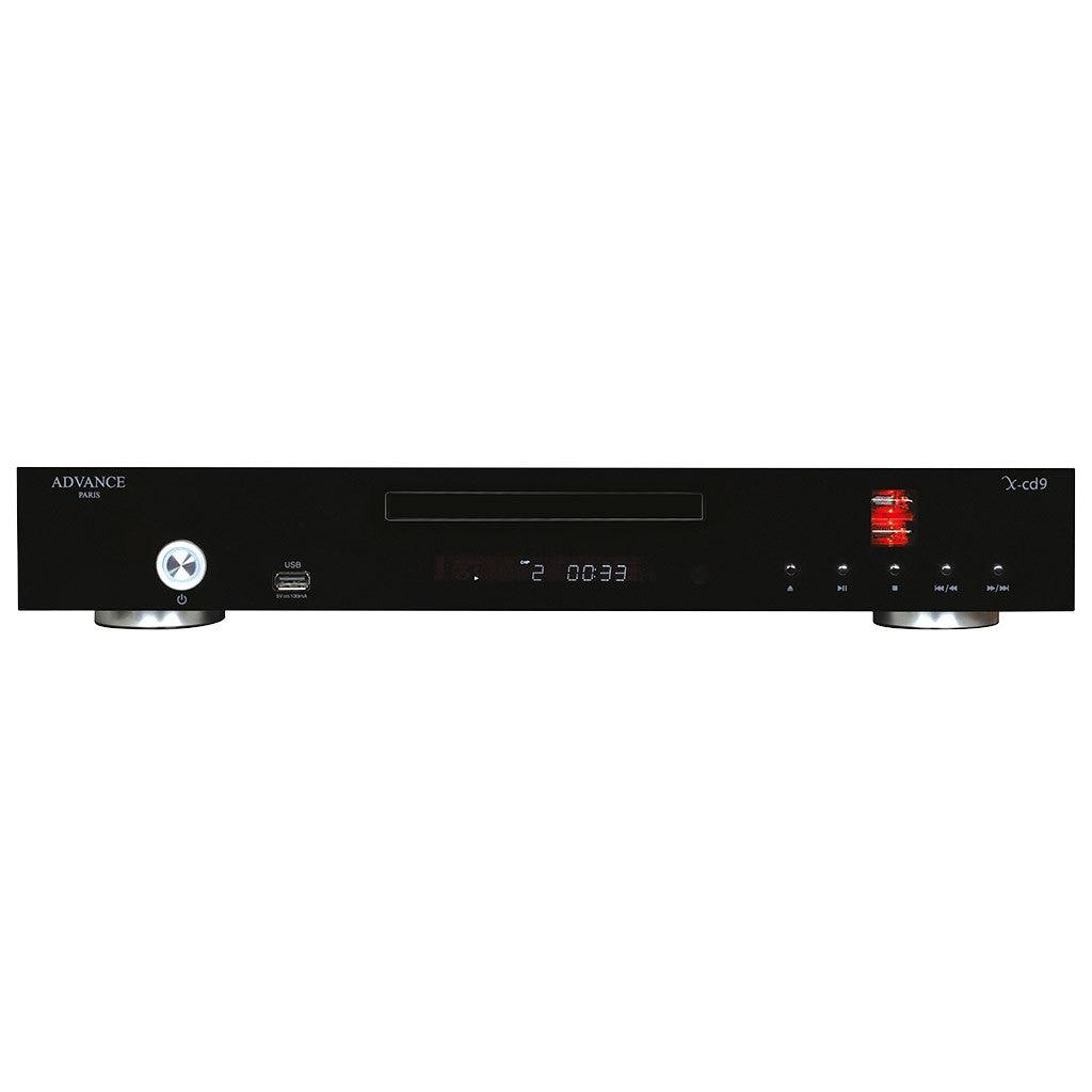 Advance Paris X-CD9 Lettore CD con stadio d'uscita valvolare e connettori bilanciati XLR - TechSoundSystem.com
