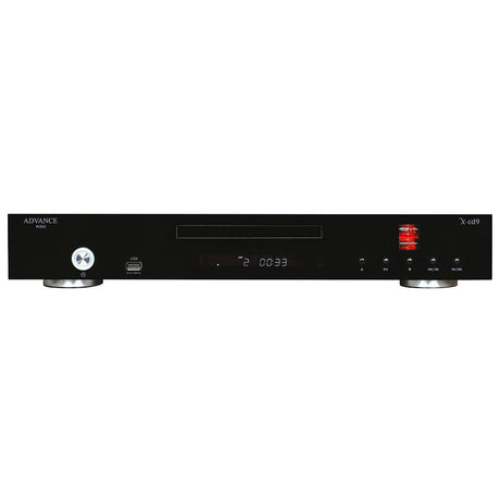 Advance Paris X-CD9 Lettore CD con stadio d'uscita valvolare e connettori bilanciati XLR - TechSoundSystem.com
