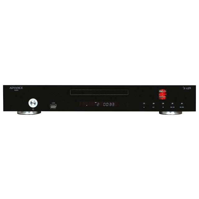 Advance Paris X-CD9 Lettore CD con stadio d'uscita valvolare e connettori bilanciati XLR - TechSoundSystem.com