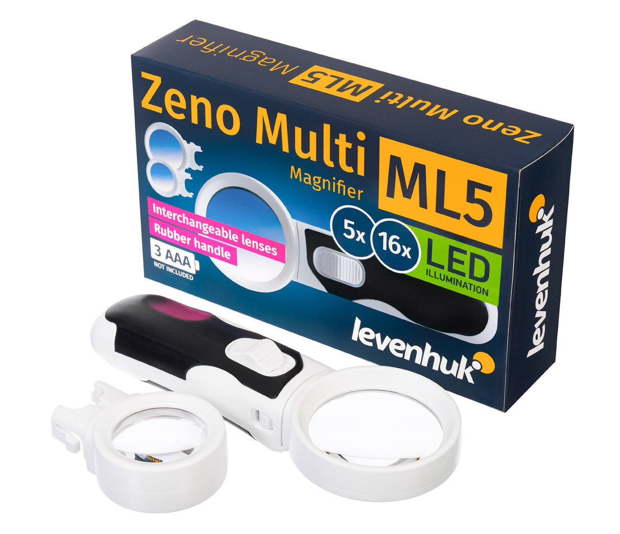 Lente d’ingrandimento Levenhuk Zeno Multi ML5 - TechSoundSystem.com