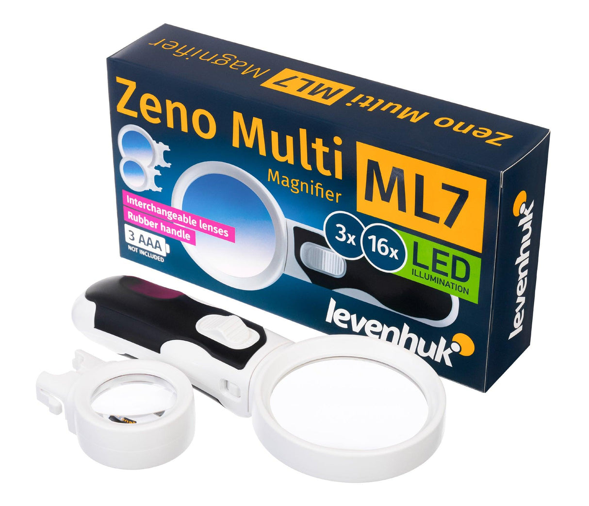 Lente d’ingrandimento Levenhuk Zeno Multi ML7 - TechSoundSystem.com