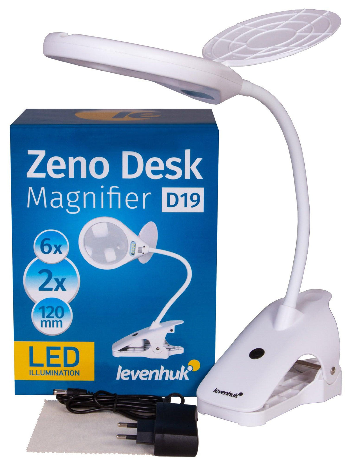 Lente d’ingrandimento Levenhuk Zeno Desk D19 - TechSoundSystem.com