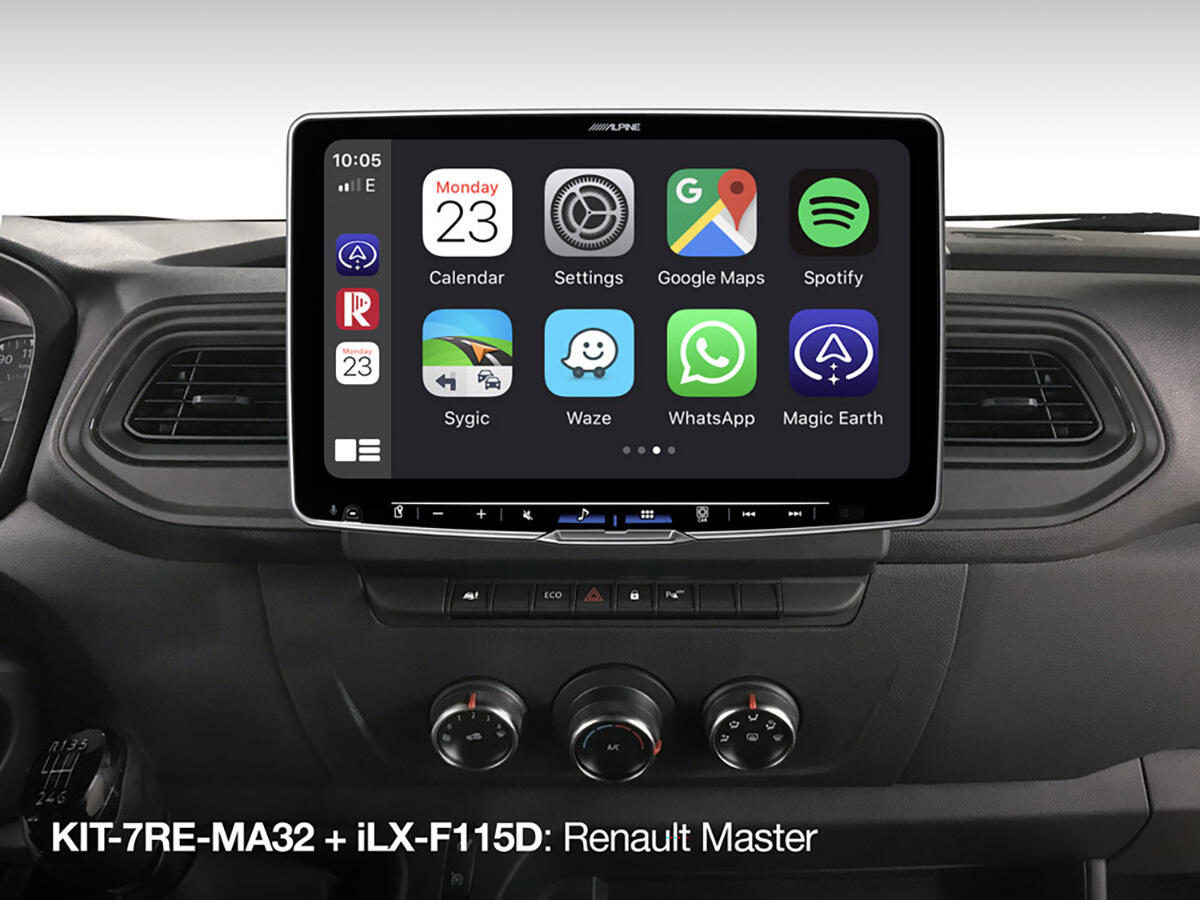 Alpine KIT-7RE-MA32 Kit di installazione per Renault Master 3, Opel Movano e Nissan NV400