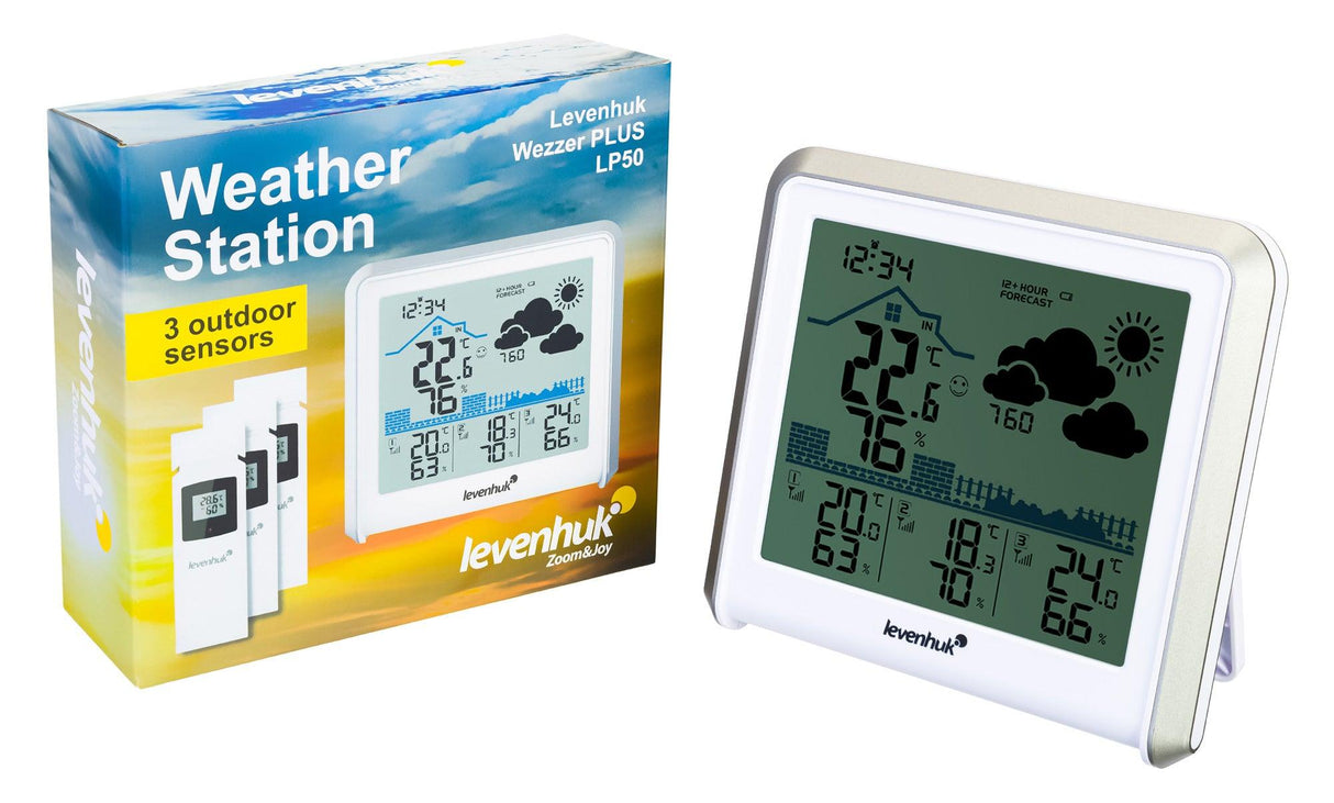 Stazione meteo Levenhuk Wezzer PLUS LP50 - TechSoundSystem.com