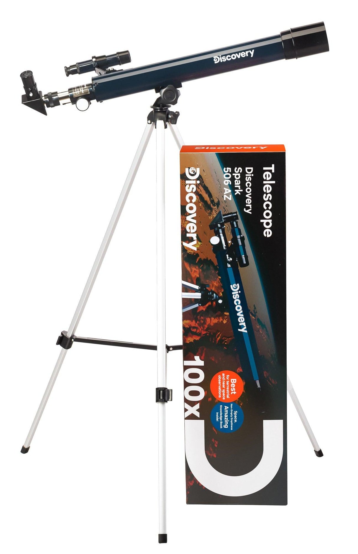 Telescopio Levenhuk Discovery Spark 506 AZ con libro - TechSoundSystem.com