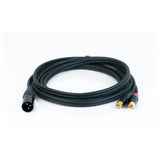 Master Audio RCA391/3 cavo audio alta qualità con 2 RCA maschi + 1 XLR 3 poli maschio - TechSoundSystem.com