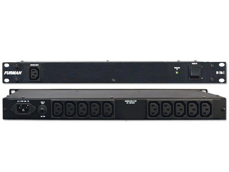 FURMAN M10XE DISTRIBUTORE FILTRO DI RETE 230V AC 11 PRESE IEC MONTAGGIO A RACK 1U - TechSoundSystem.com