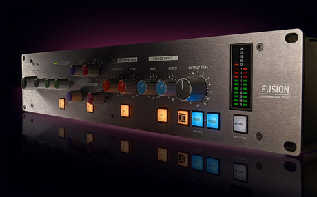 SOLID STATE LOGIC FUSION PROCESSORE RACK 2U CON 5 STRUMENTI DI COLORAZIONE ANALOGICA - TechSoundSystem.com