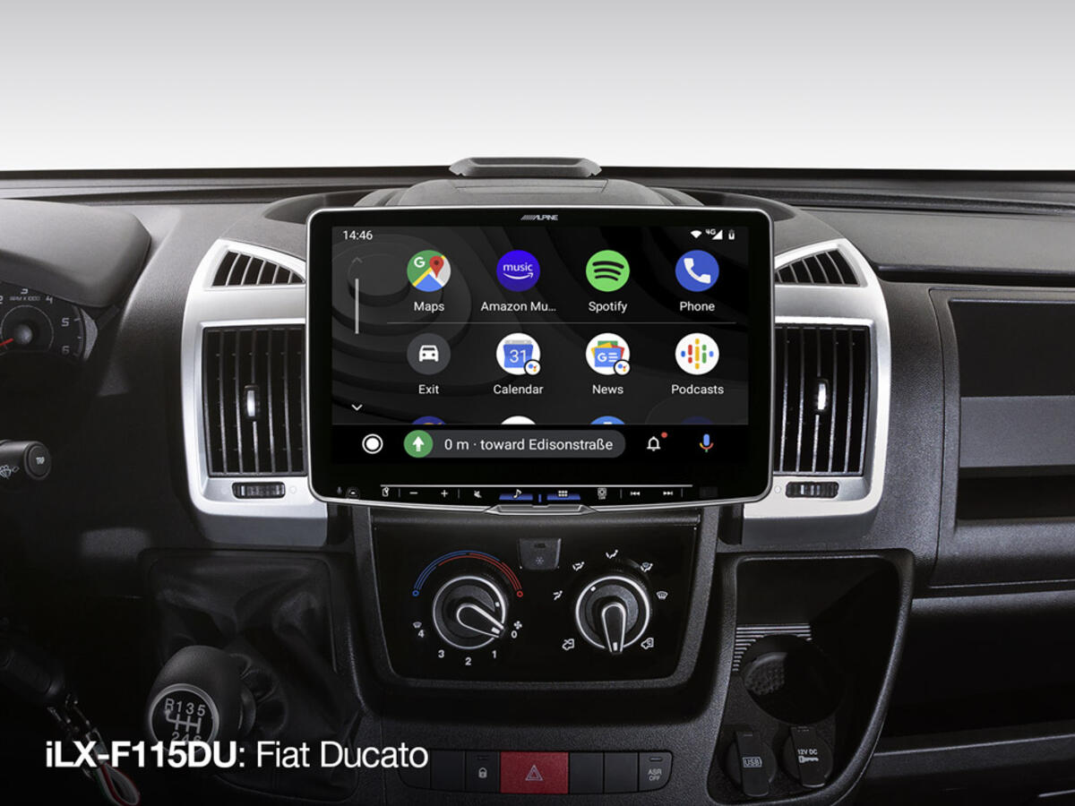 Alpine ILX-F115DU Autoradio per Fiat Ducato 3 da 11" multimediale - TechSoundSystem.com