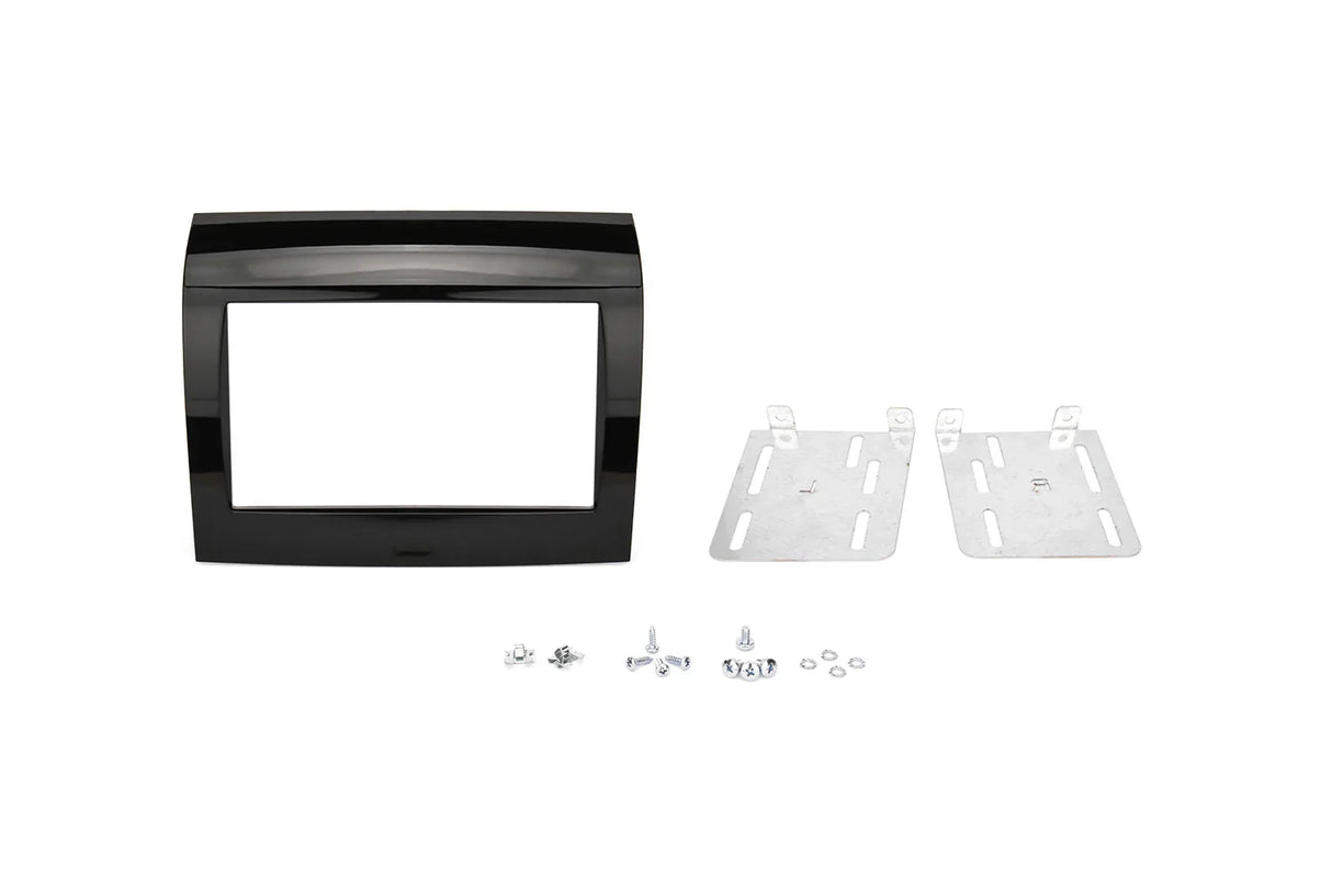 Phonocar 03703 Mascherina 2 DIN per Fiat Ducato 14- Peugeot Boxer 14- Citroen Jumper 14- colore nero lucido - TechSoundSystem.com