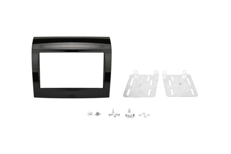 Phonocar 03703 Mascherina 2 DIN per Fiat Ducato 14- Peugeot Boxer 14- Citroen Jumper 14- colore nero lucido - TechSoundSystem.com