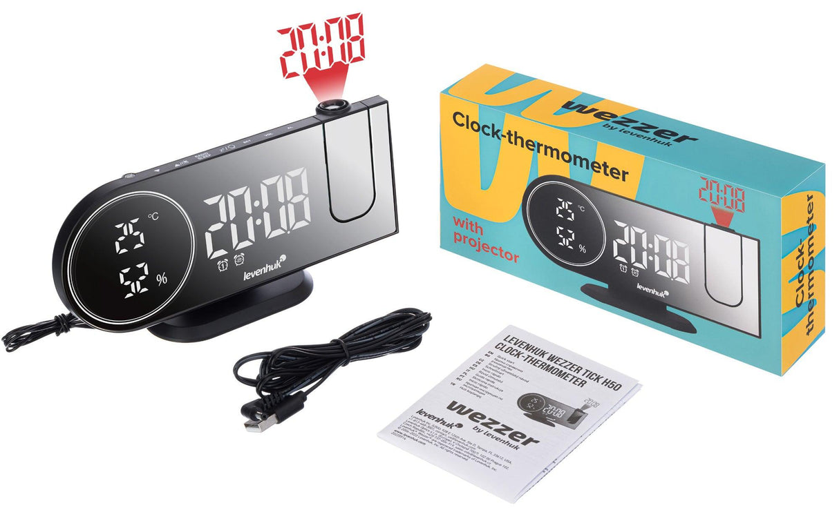 Orologio-termometro Levenhuk Wezzer Tick H50 - TechSoundSystem.com