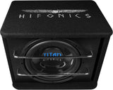 Hifonics TSA250R Subwoofer singolo amplificato da 25cm (10") 600W