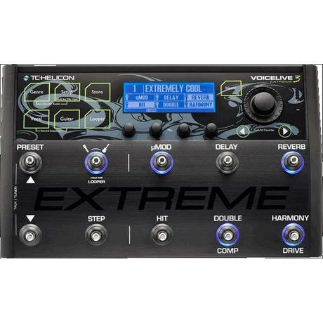 TC HELICON VOICELIVE 3 EXTREME REGISTRATORE VOCODER LOOPER PER CHITARRA E VOCE - TechSoundSystem.com