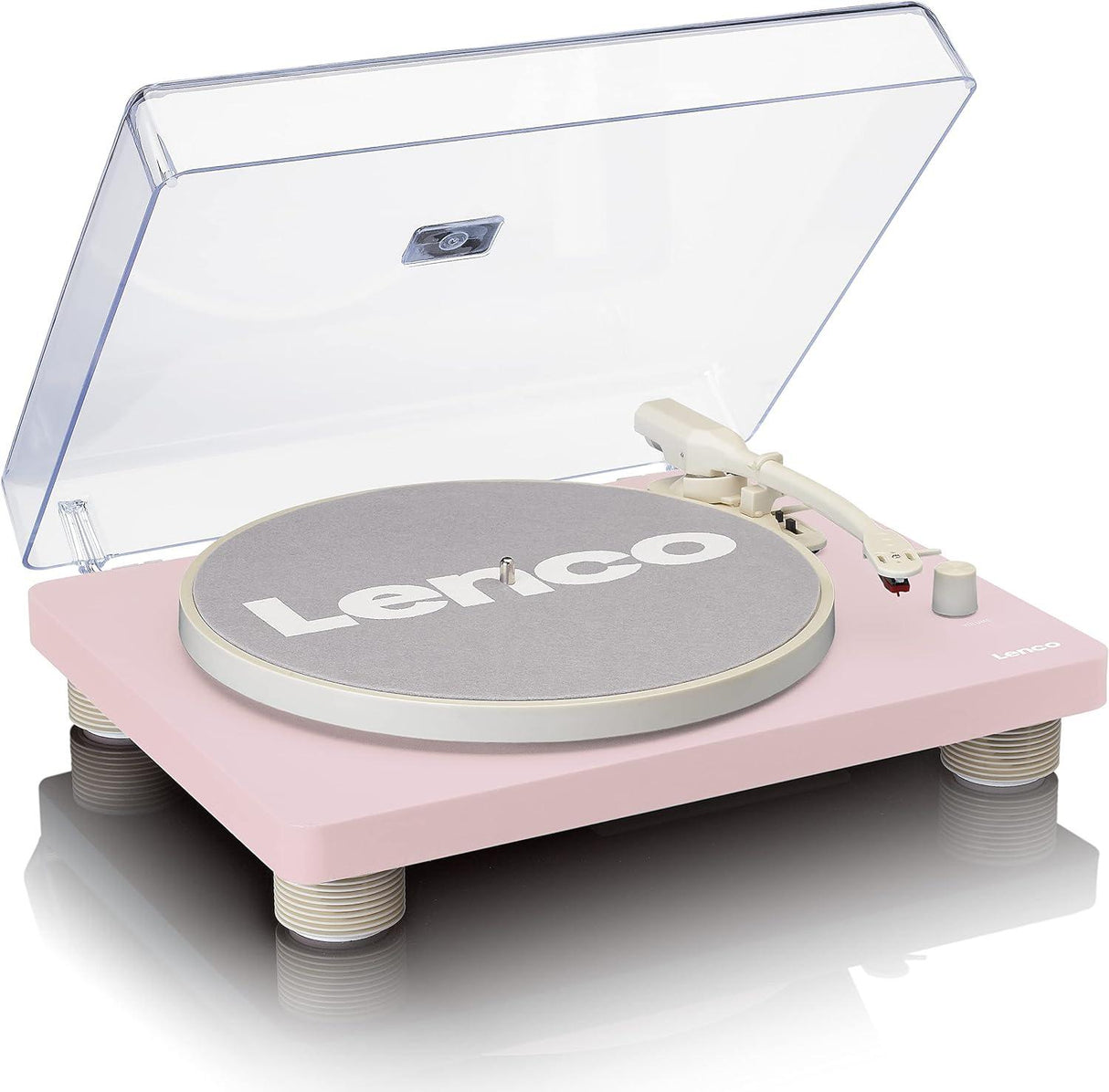 Lenco LS-50 Giradischi con Diffusori stereo incorporati , Uscita USB per PC riproduzione e registrazione - TechSoundSystem.com