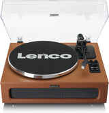 Lenco LS-430 Giradischi a 2 velocità 33/45 giri 4 diffusori integrati Uscita RCA, Bluetooth 5.0 - TechSoundSystem.com