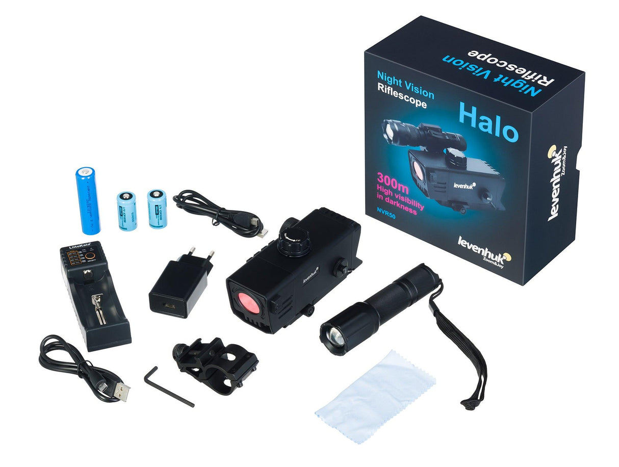 Mirino telescopico di visione notturna Levenhuk Halo NVR50 - TechSoundSystem.com