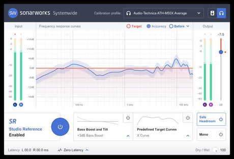 SONARWORKS REFERENCE 4 HEADPHONE EDITION - CODICE (DOWNLOAD) SOFTWARE DI CALIBRAZIONE PER CUFFIE - TechSoundSystem.com