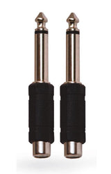 KARMA CA 8245 Coppia adattatori audio Jack 6,3mm mono/ RCA femmina - TechSoundSystem.com