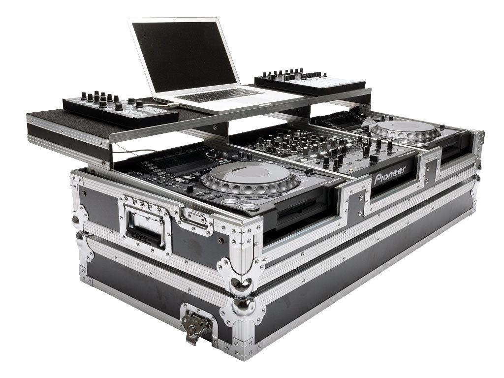 MAGMA CDJ WORKSTATION 2000/900 PIONEER CDJ2000 NEXUS + DJM900 + LAPTOP FLIGHTCASE PER DJ - TechSoundSystem.com