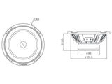 Focal PS165V1 LE Altoparlanti per auro 2 vie Polyglass 160W - TechSoundSystem.com