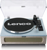 Lenco LS-440 Giradischi con 4 diffusori integrati Uscita RCA, uscita cuffie e Bluetooth