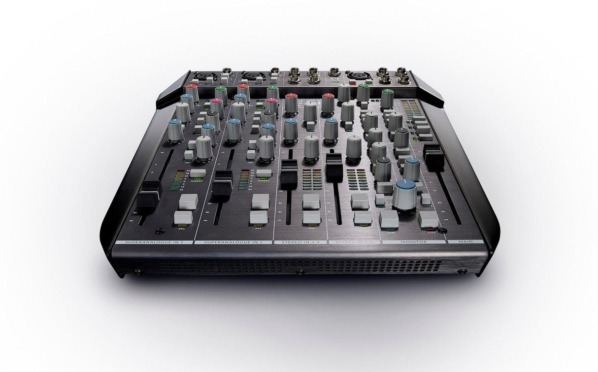 SOLID STATE LOGIC SIX MIXER DESKTOP ANALOGICO 6 CANALI CON 2 PREAMPLIFICATORI MICROFONICI - TechSoundSystem.com